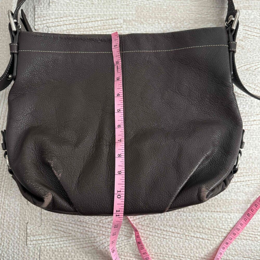 Coach 1941 Leather Crossbody Bag Black Leather Shoulder Handbag Adjustable Strap - Picture 16 of 16